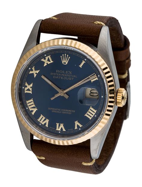 rolex oyster perpetual leather strap battery|Rolex Oyster Perpetual datejust band.